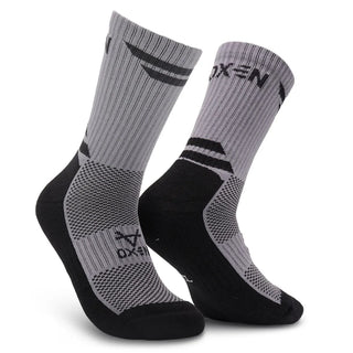 Oxen Adults Contrast Crew Socks