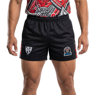 Taiaha Fighting Maoris Mens Rugby Training Shorts