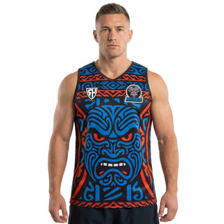 Taiaha Fighting Maoris Mens Rugby Vest