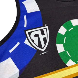 Las Vegas Wild Jokers Mens Rugby Vest