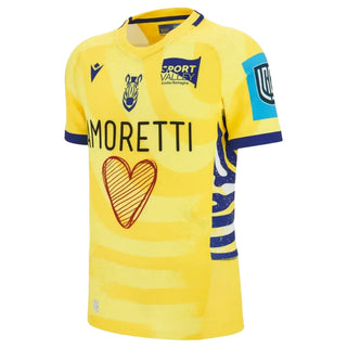 Macron Zebre Parma 2025/2026 Mens Away Rugby Shirt
