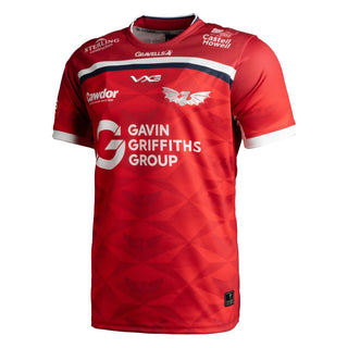 VX3 Scarlets 2025/26 Mens Home Rugby Shirt