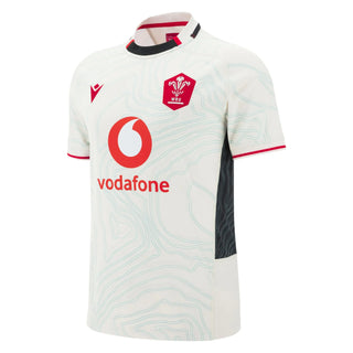 Macron Wales WRU 2025/26 Mens Away Rugby Shirt