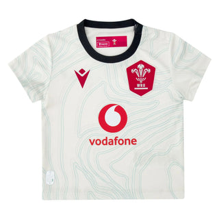 Macron Wales WRU 2025/26 Baby Away Rugby Shirt