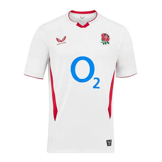 Castore England RFU 2025/26 Mens Home Rugby Shirt