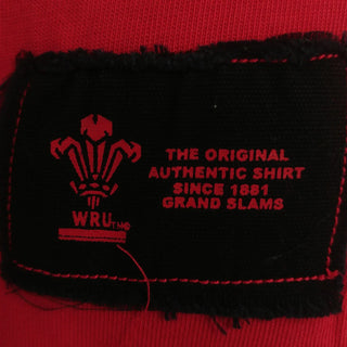 Wales Gold Label Collection Ladies L/S Throwback Rugby Shirt