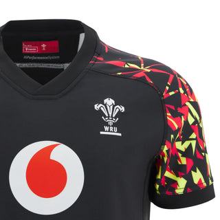 Macron Wales WRU 2025/26 Mens Training Rugby Shirt