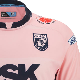 Macron Cardiff Rugby 2025/26 Mens Away Rugby Shirt