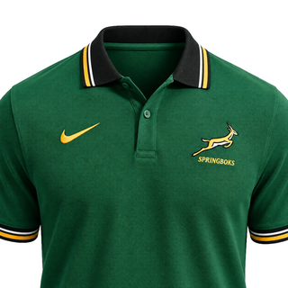 Nike South Africa Springboks 2026 Mens Heritage Pique Polo