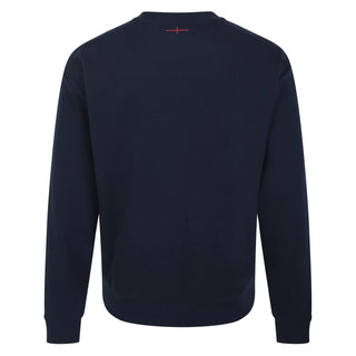 Umbro England RFU Rugby Mens Fleece Sweatshirt Navy 