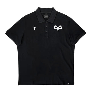 Macron Ospreys Rugby 2025/26 Mens Cotton Polo