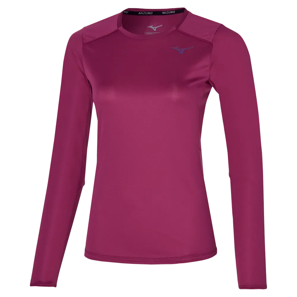 Mizuno Womens Two Loop 88 Gym T-Shirt - Magenta Haze