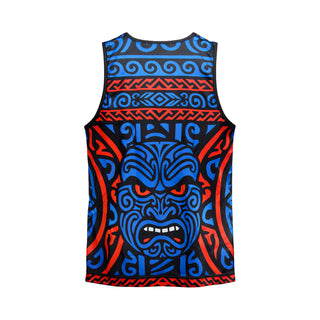 Taiaha Fighting Maoris Kids Rugby Vest